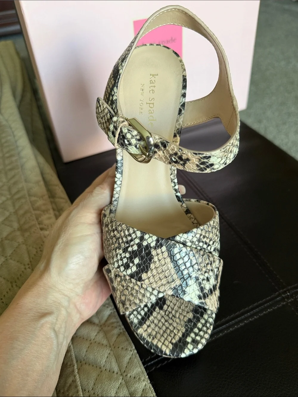 kate spade platform sandal